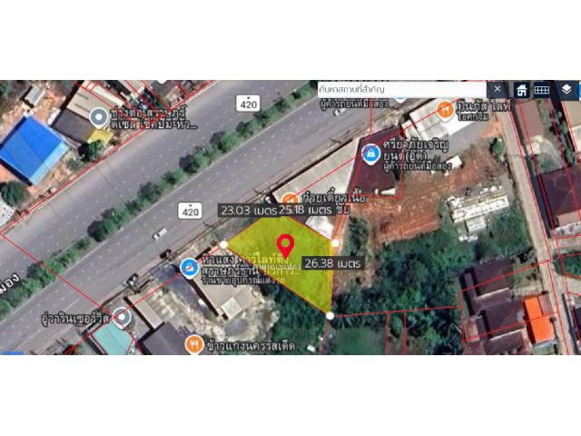 ขายที่ดินเนื้อที่ 199 ตรว. ราคาขาย 15 ล้านบาท ต่อรองได้ ติดถนนเลี่ยงเมืองหน้ากว้าง 23 เมตร ใกล้สี่แยกบางใหญ่