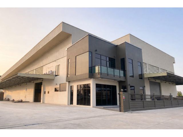 โรงงาน/โกดัง/ออฟฟิต ทรัพย์สวยสุดๆๆ ในตลาด ต.คลองมะเดื่อ อ.กระทุ่มแบน