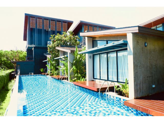 รีสอร์ทเขาใหญ่ที่ดิน 423 ตารางวา พื้นที่ใช้สอย 1000 ตารางเมตร  -มี 3 ตึก+3pool villa  35 ล้าน