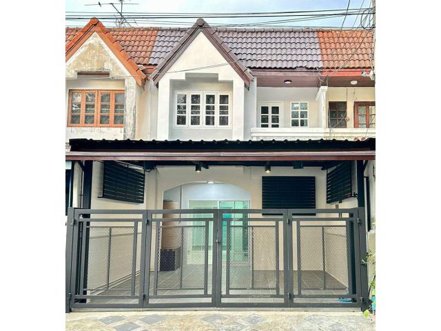 หมู่บ้านบัวทอง2  ติดรถไฟฟ้าสายสีม่วง สถานีคลองบางไผ่