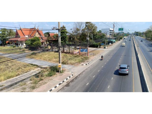 ขายที่ดิน 65 ไร่ คลองเจ็ด ติดถนนรังสิต-นครนายก อ.ธัญบุรี จ.ปทุมธานี