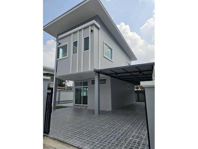 ขายบ้านสองชั้น ตำบลเมืองปัก อำเภอปักธงชัย จังหวัดนครราชสีมา 54.9 ตรว.