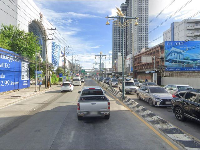 ขายที่ดิน 502 ตรว. ติดถนนสุขุมวิท ใกล้โรบินสันศรีราชา ต.ศรีราชา อ.ศรีราชา จ.ชลบุรี