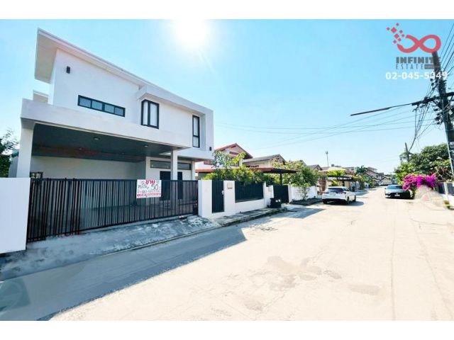 ขายบ้านเดี่ยว 2 ชั้น 50 ตรว. สร้างใหม่  บางนาวิลล่า บางนา-ตราด 39 บางพลี สมุทรปราการ