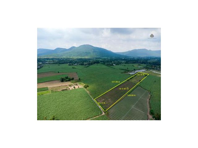 ที่ดินวังไทร ปากช่อง  18-2-84 ไร่ (7,484 ตร.ว.) ครุฑแดง 3 โฉนด