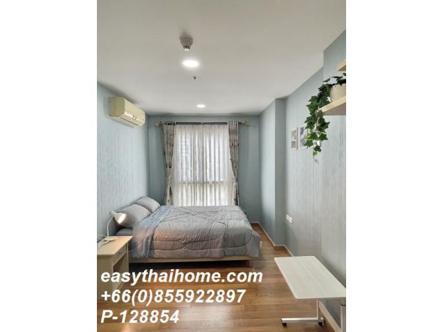 P-128854 วิวเมืองสวย! The Mark Ratchada-Airport Rail Link 1 นอน 8F ราคาดี 2.3M Line Id: @easythaihome 085-592-2897