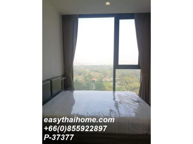 P-37377 วิวสระว่ายน้ำ! เดอะ ไลน์ จตุจักรฯ 1 นอน ใกล้ BTS จตุจักร เพียง 5 นาที! Line Id: @easythaihome 085-592-2897