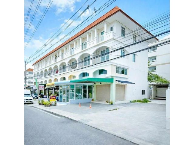 ปั้มบางจาก อาคารพาณิชย์ 4 ชั้น ตลาดนัดนิคมอมตะนคร 800 ม.ติดถนนให