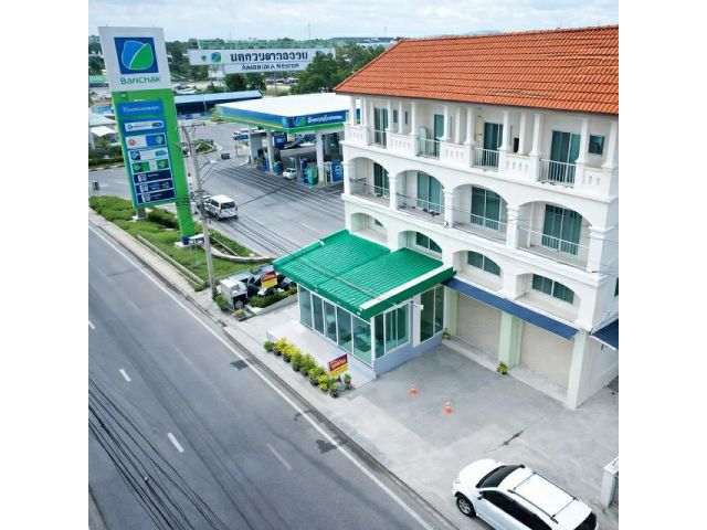 นิคมอมตะนคร 500 ม. รพ.วิภาราม 2 กม.ปั้มบางจาก อาคาร 4 ชั้น 3 นอน