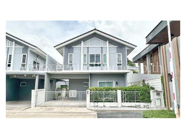 ให้เช่า บ้านแฝด เพอร์เฟค พาร์ค ราชพฤกษ์ - 346 ปทุมธานี หลังริม