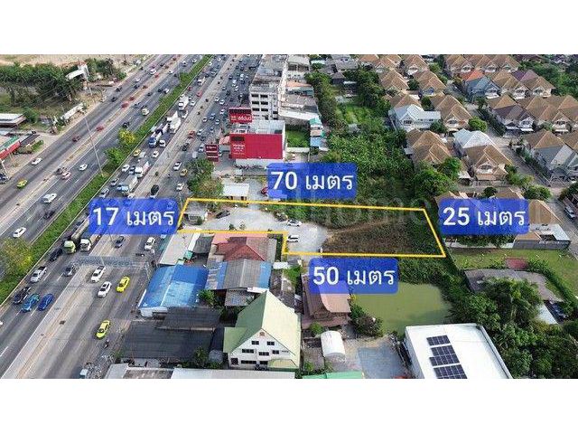 ที่ดินเปล่า 1 ไร่ ติดถนนกาญจนาภิเษก ซอยวัดพระนอน