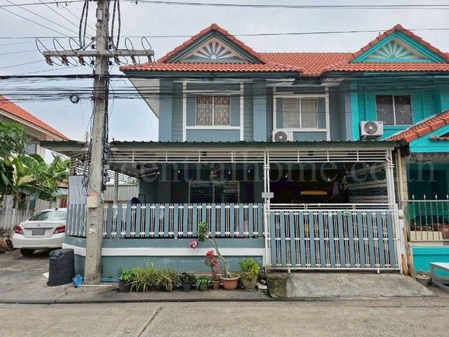 ลดราคาด่วน ทาวน์เฮาส์ พฤกษา ดี รังสิต - คลอง 3 หลังริม