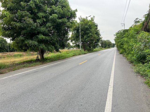 ขายยกแปลง 25 ล้าน ที่ดิน 23 ไร่ครึ่ง ติดถนนเลียบคลองระพีพัฒน์ คลอง 13 หนองเสือ ปทุมธานี