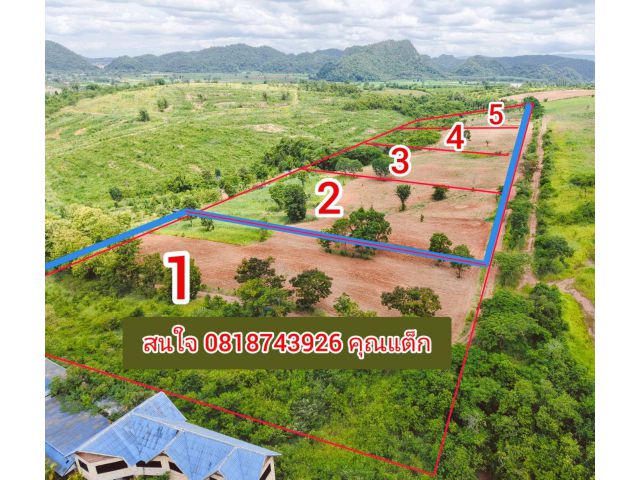ที่ดินเนินเขา โฉนด 42 ไร่ วิวเขายายเที่ยง