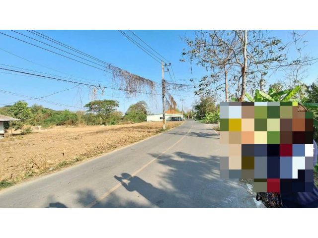 ขายที่ดินตำบลบ้านป่าบงสารภีติดถนนห่างเทศบาลเพียง 500เมตร