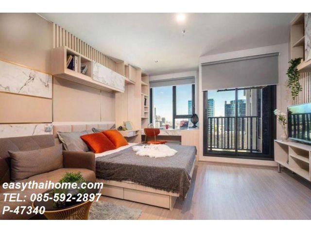 P-47340 วิวเมืองสวย! ไลฟ์ ลาดพร้าว 18K! ใกล้ MRT พหลโยธิน : ย่านจตุจักร | Line Id @easythaihome | 085-592-2897