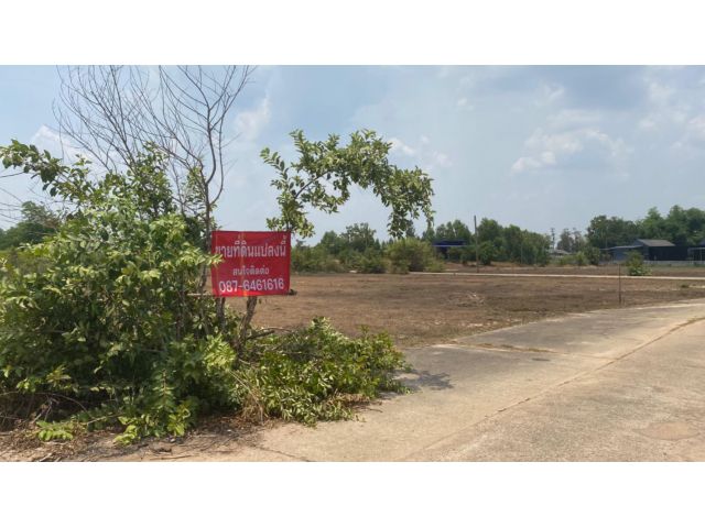 *ขายที่ดินโซน’บ้านโคกสมบูรณ์’(1งาน 46ตรว.)อ.สว่างวีระวงศ์ จ.อุบลฯ.*