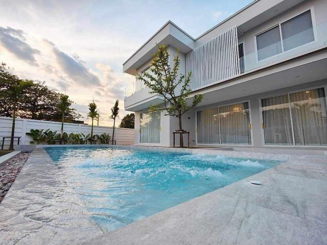 H637-2 storey pool villa house for sale (with tenant) , San Na Meng, San Sai, Chiang Mai