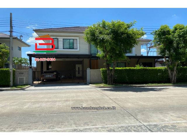 บ้านเดี่ยว โครงการ คาซ่าวิลล์ รามอินทรา-วงแหวน 2 เนื้อที่ 65.6 ตร.ว (ซอยกาญจนาภิเษก 5/2) เเขวงท่าเเร้ง เขตบางเขน กรุงเทพ