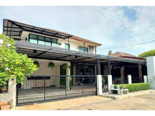 ขาย บ้านเดี่ยว หมู่บ้านเปี่ยมสุข รัตนาธิเบศร์-ราชพฤกษ์ อภิญญา ไพรเวซี่