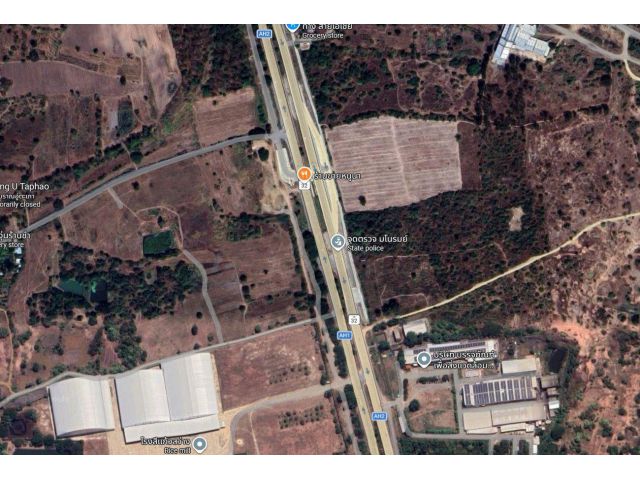 ขายที่ดิน 32 ไร่ ติดถนนสายเอเชีย ต.อู่ตะเภา อ.มโนรมย์ จ.ชัยนาท