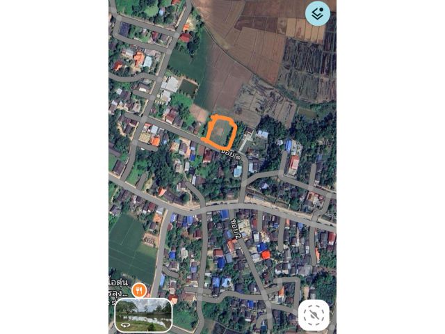 ขายที่ดินมีโฉนดหน้ากว้างติดถนน