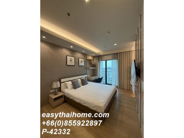 P-42332 วิวเมืองสวย! โนเบิล รีไฟน์ 1 Bed ใกล้ BTS พร้อมพงษ์ 35,000/เดือน Line Id: @easythaihome 085-592-2897