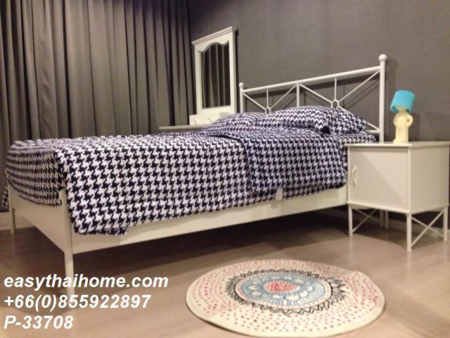 P-33708 วิวเมืองสวย! คอนโด 1 ห้องนอน แอสไพร์ สุขุมวิท 48 ใกล้ BTS อ่อนนุช 4.09M Line Id: @easythaihome 085-592-2897