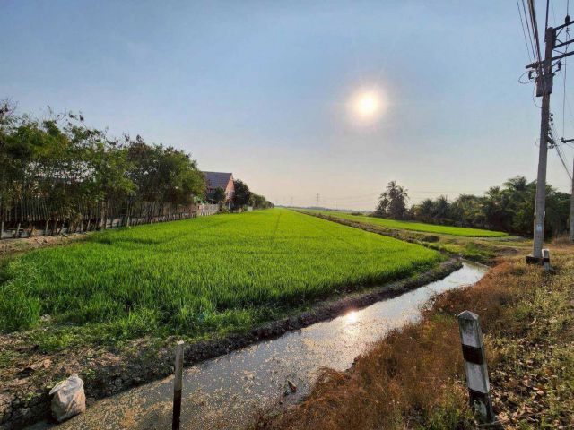 ขายที่ดิน ลาดหลุมแก้ว ปทุมธานี 16-2-84 ไร่ ใกล้ โลตัส ลาดหลุมแก้ว