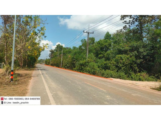 ขายที่ดินติดถนนลาดยาง ที่ 1 ไร่เศษ เป็นที่ในเขตหมู่บ้าน ใกล้แหล่งท่องเที่ยว