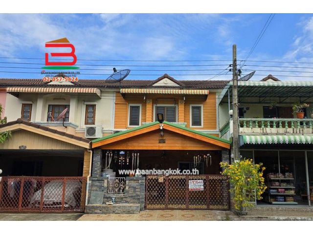 ทาวน์เฮาส์ หมู่บ้าน เค.ซี คลัสเตอร์ รามอินทรา7 เนื้อที่ 24 ตรว. ถนนหทัยราษฎร์ แขวงสามวาตะวันตก เขตคลองสามวา