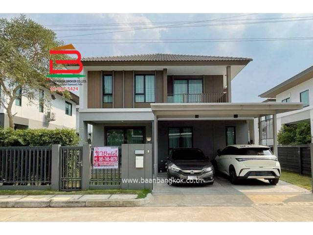 ขาย/เช่า บ้านเดี่ยว 2 ชั้น หมู่บ้านสราญสิริ รังสิต (ใกล้ตลาดพูนทรัพย์) เนื้อที่ 55.2 ตรว. ตำบลสวนพริกไทย อำเภอเมือง จังหวัดปทุมธานี