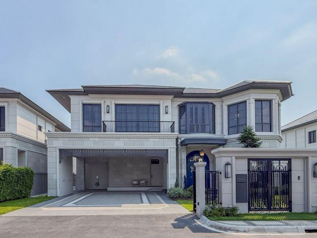 ขาย / ให้เช่า บ้านหรูสไตล์คฤหาสน์ นาราสิริ กรุงเทพกรีฑา บ้านเดี่ยว 2 ชั้น Ultra Luxury Collection จากแสนสิริ ที่ดิน 152