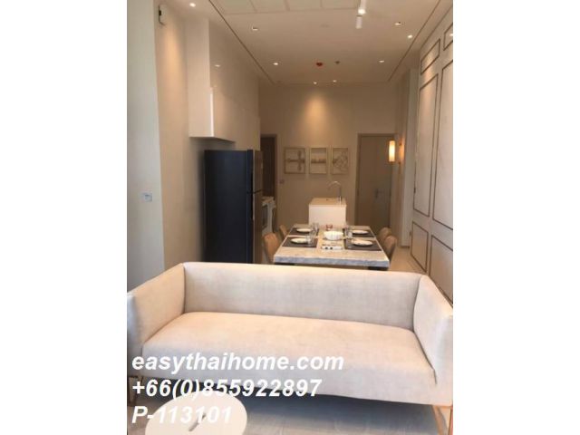 P-113101 วิวเมืองสวย] แอชตัน สีลม 2 นอนหรูใจกลาง CBD! 75,000 บาท Line Id: @easythaihome 085-592-2897