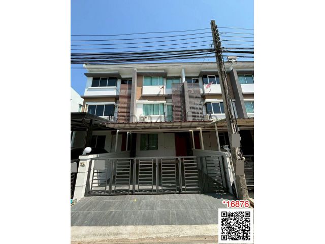 เช่า ทาวน์โฮม ขนาด 3 ห้องนอน ทาวน์พลัส อ่อนนุช (ลาดกระบัง) บ้านรีโนเวทใหม่ สภาพดี