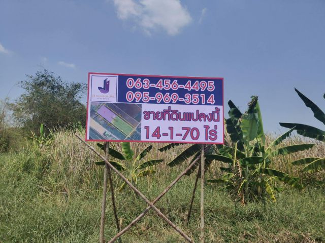 ขายที่ดินถมแล้ว แปลงสวย ทำเลดี ใกล้วัดหนามแดง จ.ฉะเชิงเทรา  รหัสทรัพย์ JJ-L055