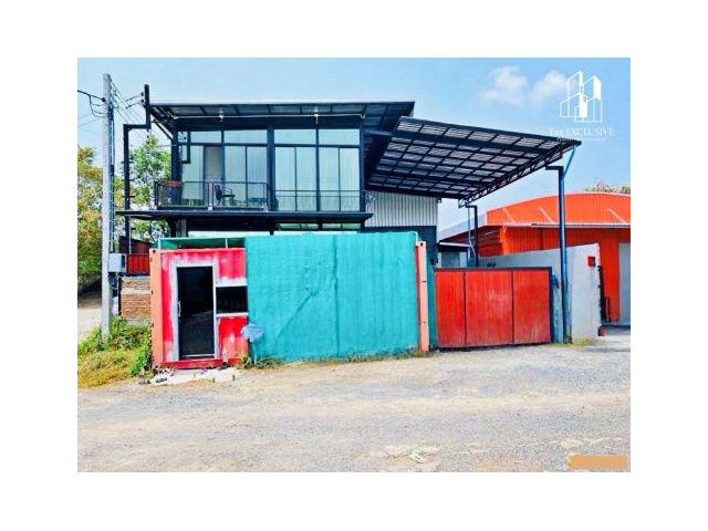 ขายโรงงานพร้อมที่อยู่อาศัย ซอยบ้านกล้วย–ไทรน้อย บางบัวทอง นนทบุรี