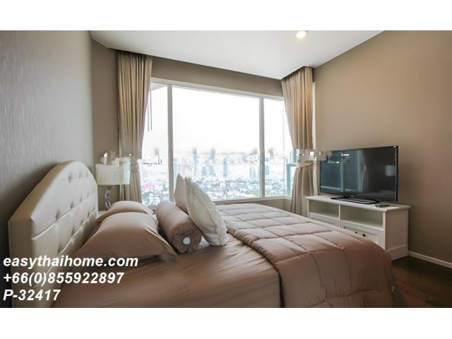P-32417 วิวแม่น้ำเจ้าพระยา! แม่น้ำ เรสซิเดนท์ 1 ห้องนอน ราคาดี๊ดี! Line Id: @easythaihome 085-592-2897