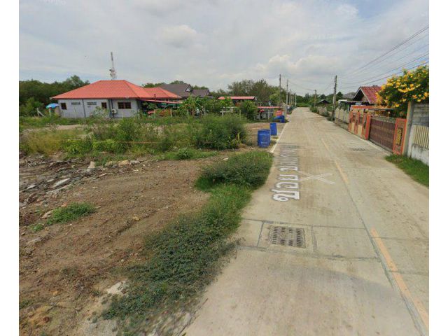 ขายที่ดินคลองตำหรุ 110 ตรว. ซอยชลประทาน7 ใกล้ถ.สุขุมวิท3และถ.เทพรัตน34-950เมตร อ.เมืองชลบุรี