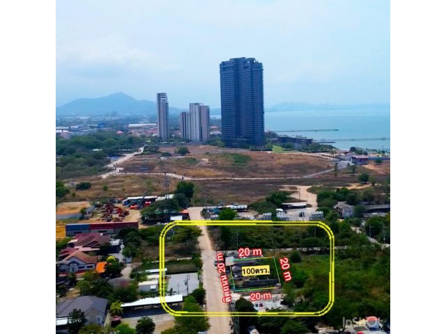 ที่ดินแปลงเล็กใกล้หาดวอนนภา 100 ตรว. 6ล้าน ต.แสนสุข อ.เมือง จ.ชลบุรี ที่ดินแปลงเล็กทำเลดีห่างจากหาดเพียง 250 เมตร