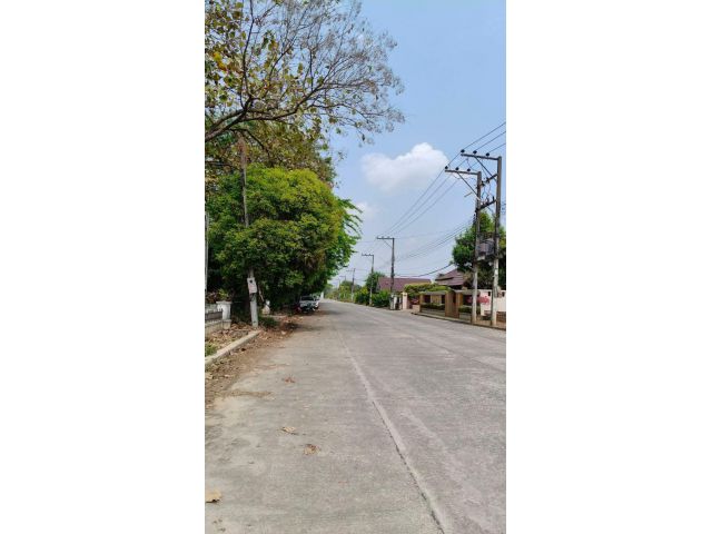 ขายที่ดินตำบลฟ้าฮ่ามติดถนนโฉนดพร้อมโอน