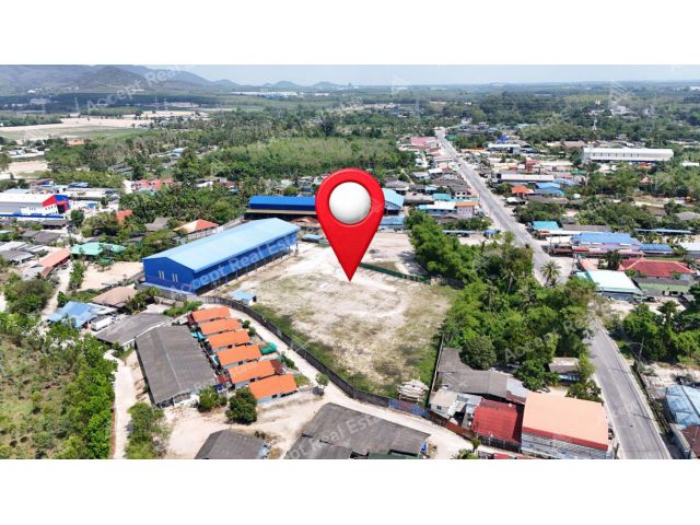 ขายที่ดินพร้อมโรงงาน ทำเล ห้วยโป่ง ระยอง 13-3-78.4 ไร่
