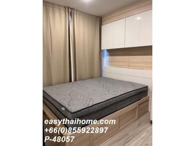 P-48057 พร้อมอยู่! XT ห้วยขวาง 1 ห้องนอนสุดหรู ใกล้ MRT ห้วยขวาง 22,000 บาท | Line Id: @easythaihome | 085-592-2897