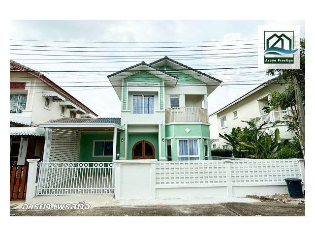 ฟ้าปิยรมย์ ลำลูกกาคลอง6 เฟส7 บ้านติดหน้าสวนรีโนเวทพร้อมเข้าอยู่
