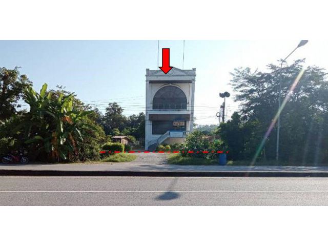 ขาย-ให้เช่า ที่ดินพร้อมอาคาร 3 ชั้น 186 ตร.ว. อ.บ้านตาก จ.ตาก