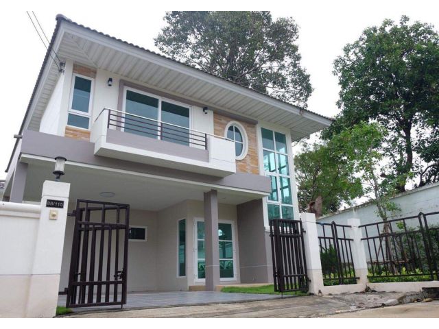 ขายบ้านเดี่ยวหลังริม 2 ชั้นเนื้อที่ 64 ตรว. 3ห้องนอน3ห้องน้ำ หมู่บ้านศุภาลัยพาร์ควิลล์ อ.เมือง จ.ระยอง