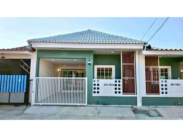 บ้านสีเขียว เหนี่ยวทรัพย์  หมู่บ้านพฤกษา3  ถนนวัดลาดปลาดุก บางบัวทอง