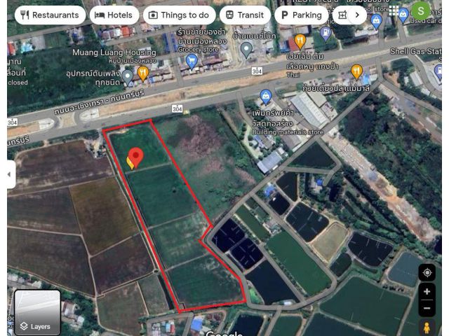 ทำเลทอง ขาเข้าฉะเชิงเทรา ใกล้แยกบางคล้า ติดถนนสายหลัก 304 การคมนาคมสะดวก เหมาะสำหรับพัฒนาโครงการขนาดใหญ่