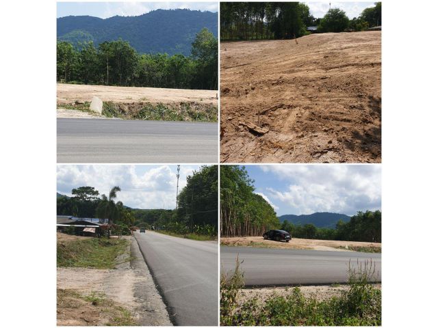 ขายทีดิน 2 ไร่ติดถนนทางหลวง 4058