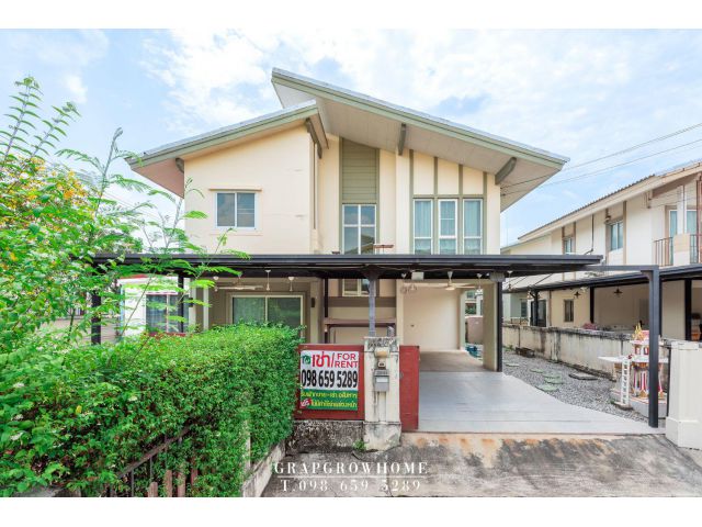 ให้เช่าบ้านเดี่ยว หลังมุม พร้อมอยู่ ใกล้สนามบินสุวรรณภูมิ เพียง 10 นาที ใกล้ Gemopolis พฤกษาปูริ แสนแก้ว กิ่งแก้ว 37 เดิ